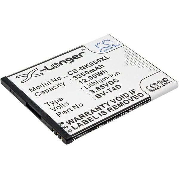 Bsc Preferred Microsoft Cityman Lumia 950 XL Lumia 950 XL Dual SIM 3350mAh Mobile Phone Replacement Battery CS-NK950XL.1 - main